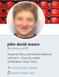 John Twitter profile