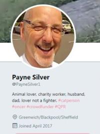 Payne Twitter profile