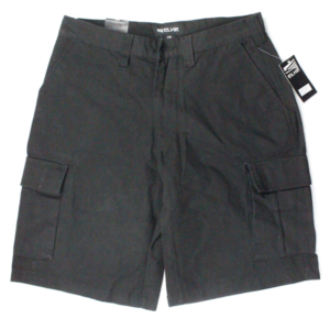 Black Cotton Shorts