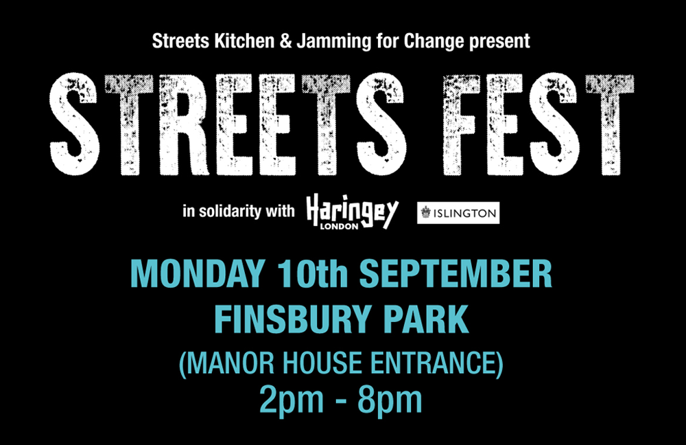 Streets Fest event poster artwork